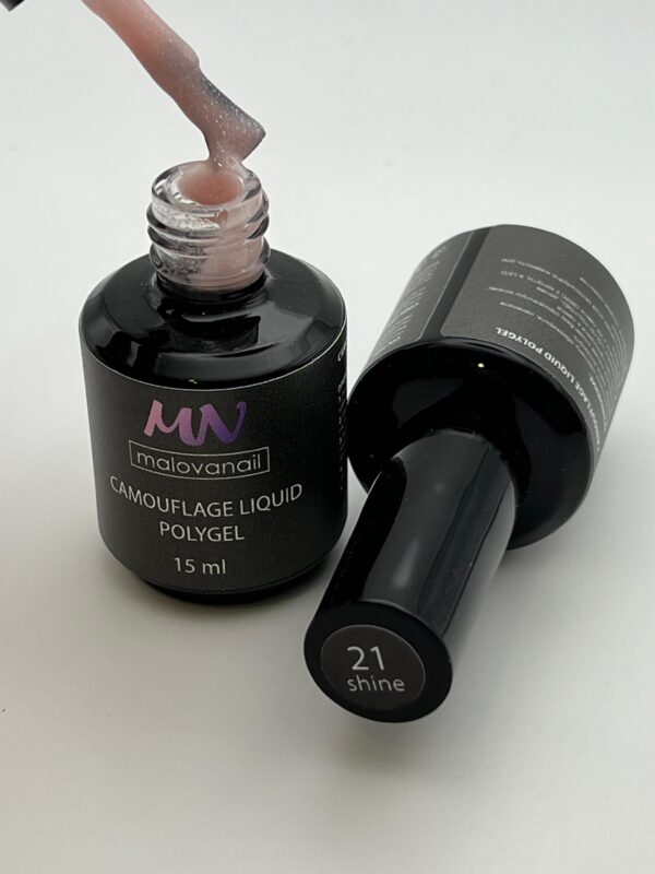 Polygel Camouflage Liquid #21 shine